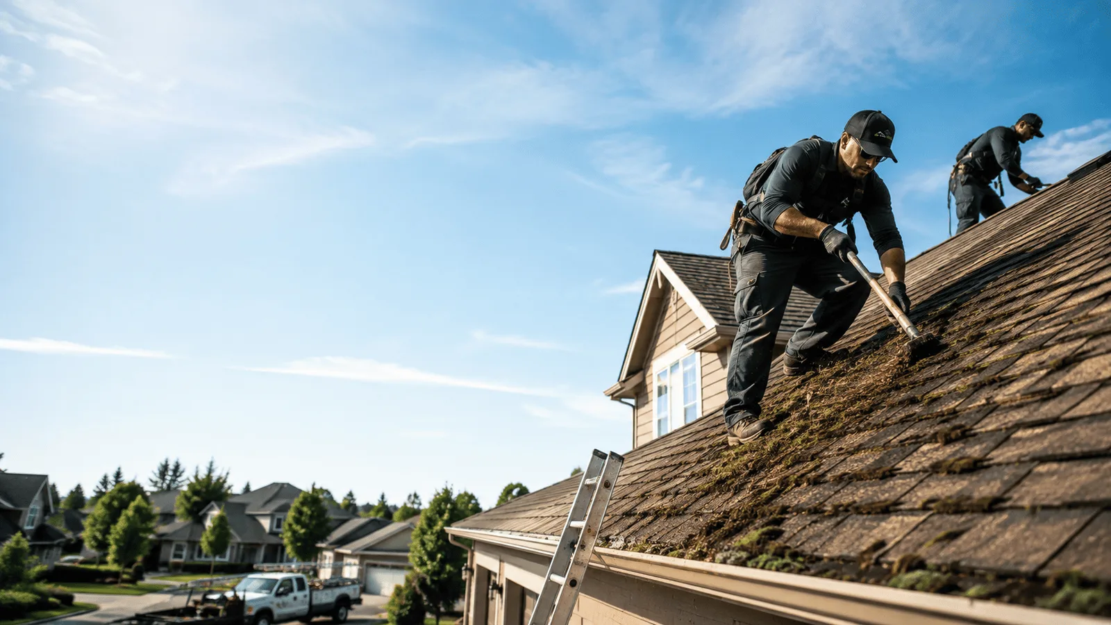 Roof Moss Removal in Luther, MI near me